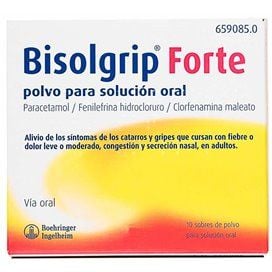 Bisolgrip Forte 10 Sobres granulado Solucion Oral