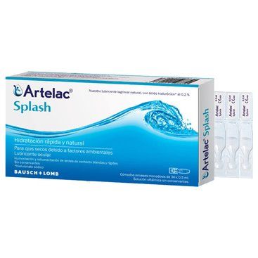 Artelac Splash Colirio Ojos Secos 0.5Ml 30 Unidosis