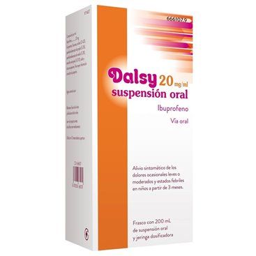 Dalsy 20 Mg/Ml Suspensão Oral 200 Ml