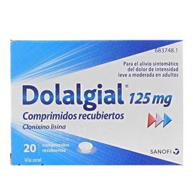 Dolalgial 125 Mg 20 Coated Tablets