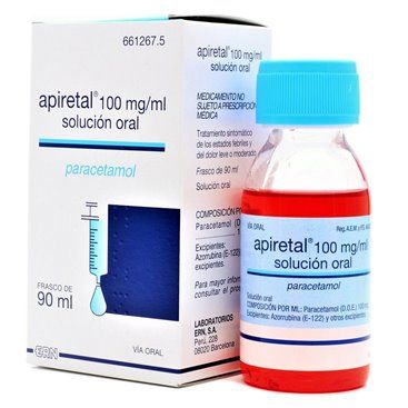 Apiretal 100 Mg/Ml Solução oral 90 Ml