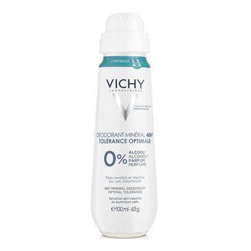 Vichy Desodorante Mineral 48h Tolerancia Óptima 100ml