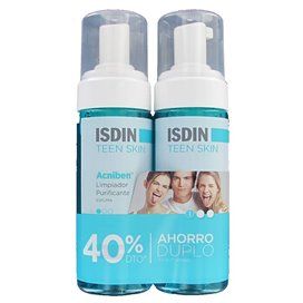 Isdin Teen Skin Acniben Limpador Espuma 2X150Ml