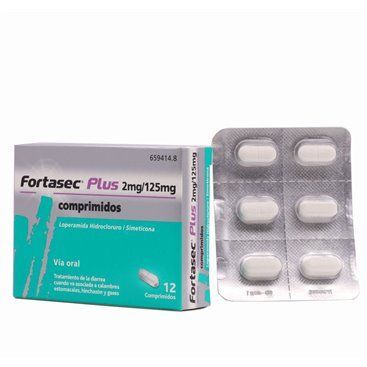 Fortasec Plus 2/125 Mg 12 Tablets