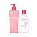 Pack Bioderma Sensibio H20 500Ml+ Sensibio Gel Moussant 500 Ml