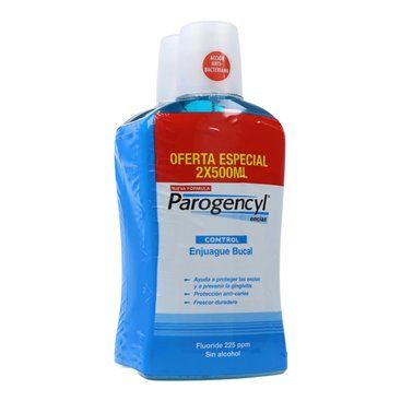 Parogencyl Control Gengivas Colutorio 2x500Ml Duplo