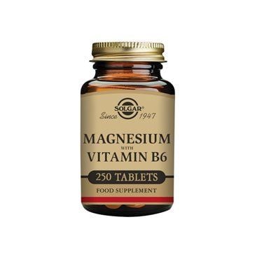 Solgar Magnesio Vitamina B6 250 comprimidos