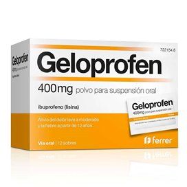 Geloprofen Rapid 400 Mg 12 Sachets em Pó para Suspensão Oral