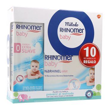 Rhinomer Baby Strength 0 115Ml + Rhinomer 10 Refills