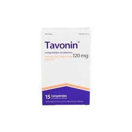 Tavonin 120Mg 15 Comprimidos Recubiertos