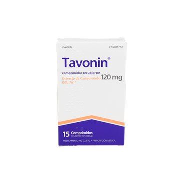 Tavonin 120Mg 15 Comprimidos Revestidos