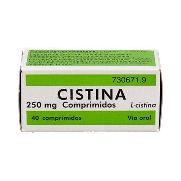 Cistina 250 Mg 40 Comprimidos