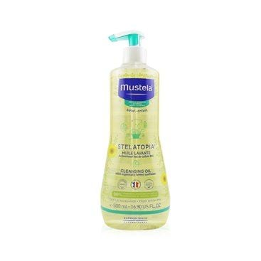 Mustela Stelatopia Shower & Bath Oil 500Ml