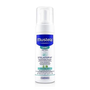 Mustela Stelatopia Champu Mousse Recien Nacido 150Ml