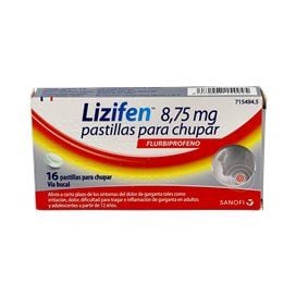 Lizifen 8.75 Mg 16 Lozenges