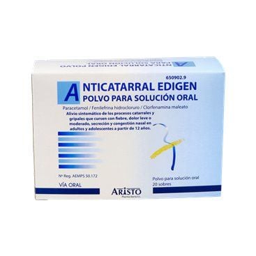 Anticatarral Edigen 20 Sachets Powder for Oral Solution