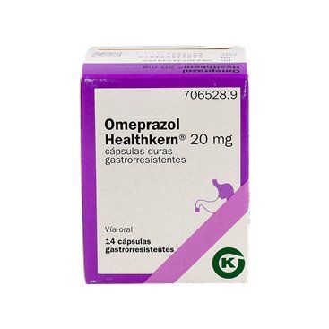 Omeprazol Healthkern 20 Mg 14 Capsulas Gastrorresistentes
