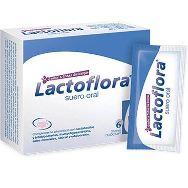 Lactoflora Soro Oral 6 Saquetas Sabor Duocam Fruta da Floresta