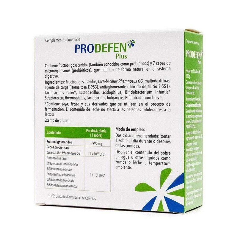 Prodefen Plus 10 Envelopes 350 G Probiotic Intestinal - Pill Cases &  Splitters - AliExpress