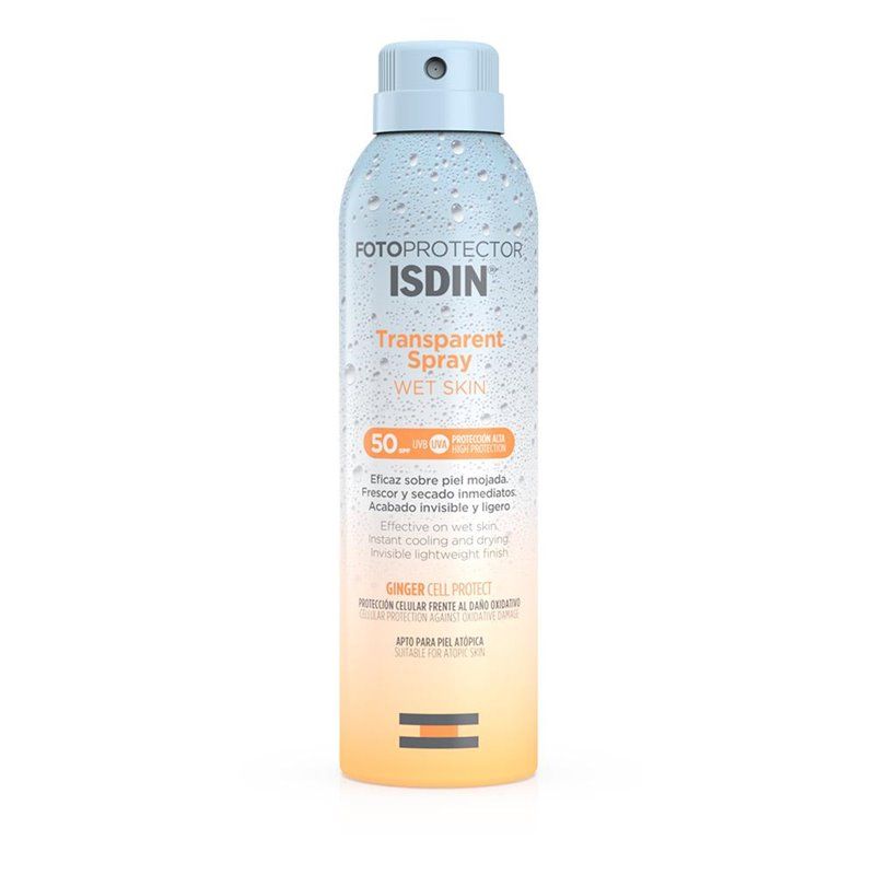 Buy Isdin Fotoprotector Transparent Spray Wet Skin SPF50 250Ml