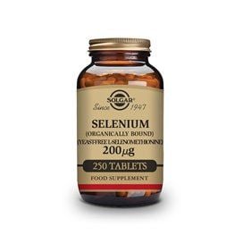Solgar Selenio 200mcg (Sin levadura) 250 comprimidos