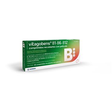 Vitagobens B1 B6 B12 30 Comprimidos Recubiertos