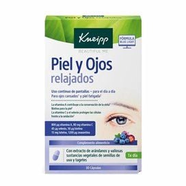 Kneipp Relaxed Skin and Eyes 30 Capsules