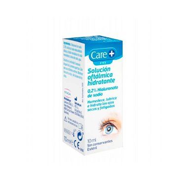 Care+ Solução Hidratante Oftálmica 0,2% 10Ml