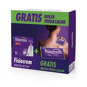 Fisiocrem Parches Active 4 Uds + Regalo Bolsa Frio y Calor