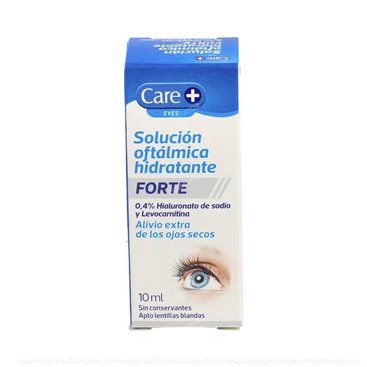 Care+ Solução Hidratante Oftálmica Forte 10Ml