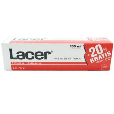 Lacer Pasta de dentes 125Ml+25Ml