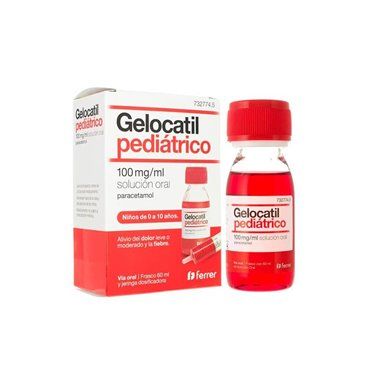 Gelocatil Pediatrico 100Mg/Ml Solución Oral 60Ml