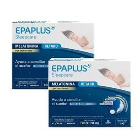 Epaplus Sleepcare Melatonina Retard Com Triptofano 2x60 Comprimidos