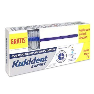 Kukident Expert 57Gr + Cepillo Protesis