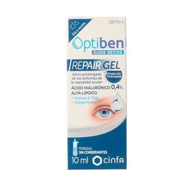 Optiben Ojos Secos Repair Gel 10 Ml