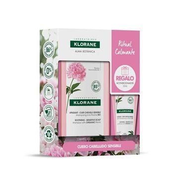 Klorane Champô Suavizante Peony Bio 500Ml + Condicionador de Peónia 50Ml