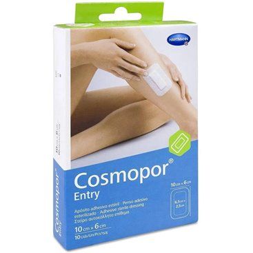 Cosmopor Entry Sterile Wrap 10 Units 10 Cm X 6 Cm