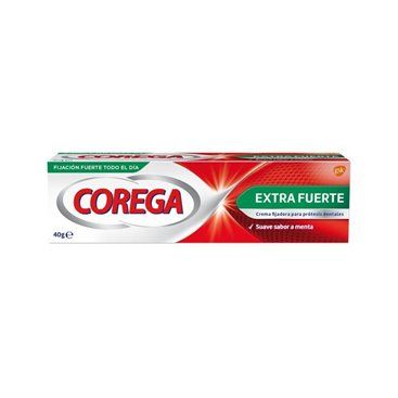 Corega Extra Fuerte Adhesivo Protesis Dental 40Ml