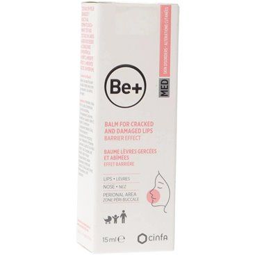 Be+ Med Bálsamo Lábios gretados Nariz Y Zona Peribucal 15 Ml