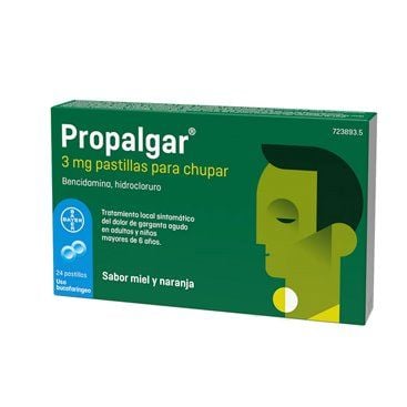 Propalgar 3 Mg 24 Lozenges To Suck