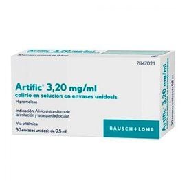Artific 3.20 mg/ml Eye drops in Solution 30 monodose 0.5ml