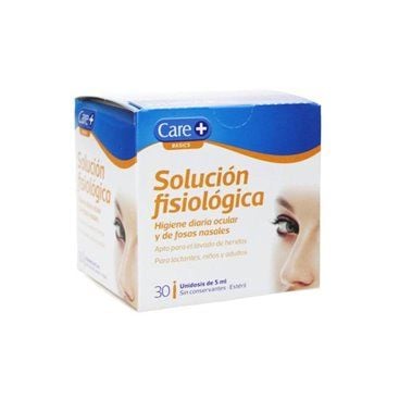 Care+ Solucion Fisiologica 30 Monodosis 5 Ml