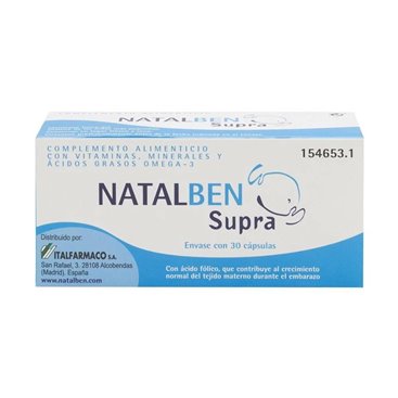 Natalben Supra 30 Capsulas