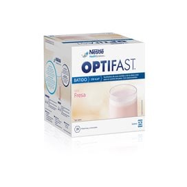 Optifast Strawberry Milkshake 12 Sachets 55Gr