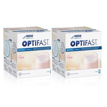 Optifast Batido Fresa 2x12 Sobres Duplo