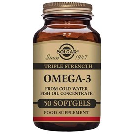 Solgar Omega 3 Triple Concentração 50 Capsulas Blandas