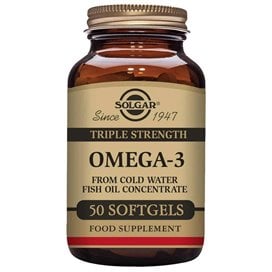 Solgar Omega 3 Triple Concentration 50 Softgels