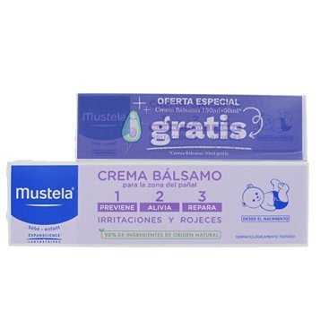 Mustela Balm Cream 150Ml + 50Ml Free Gift