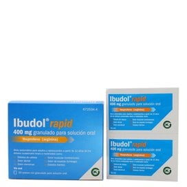 Ibudol Rapid 400 mg 20 sachês grânulos para solução oral