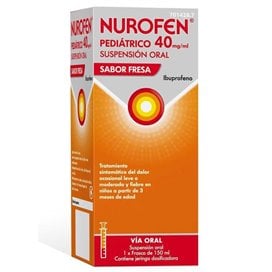 Pediatric Nurofen 40 Mg/Ml Oral Suspension 1 Bottle 150 Ml (Strawberry Flavor)